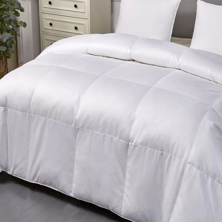 1000 Thread Count Cotton European Down Extra-Warmth King Comforter