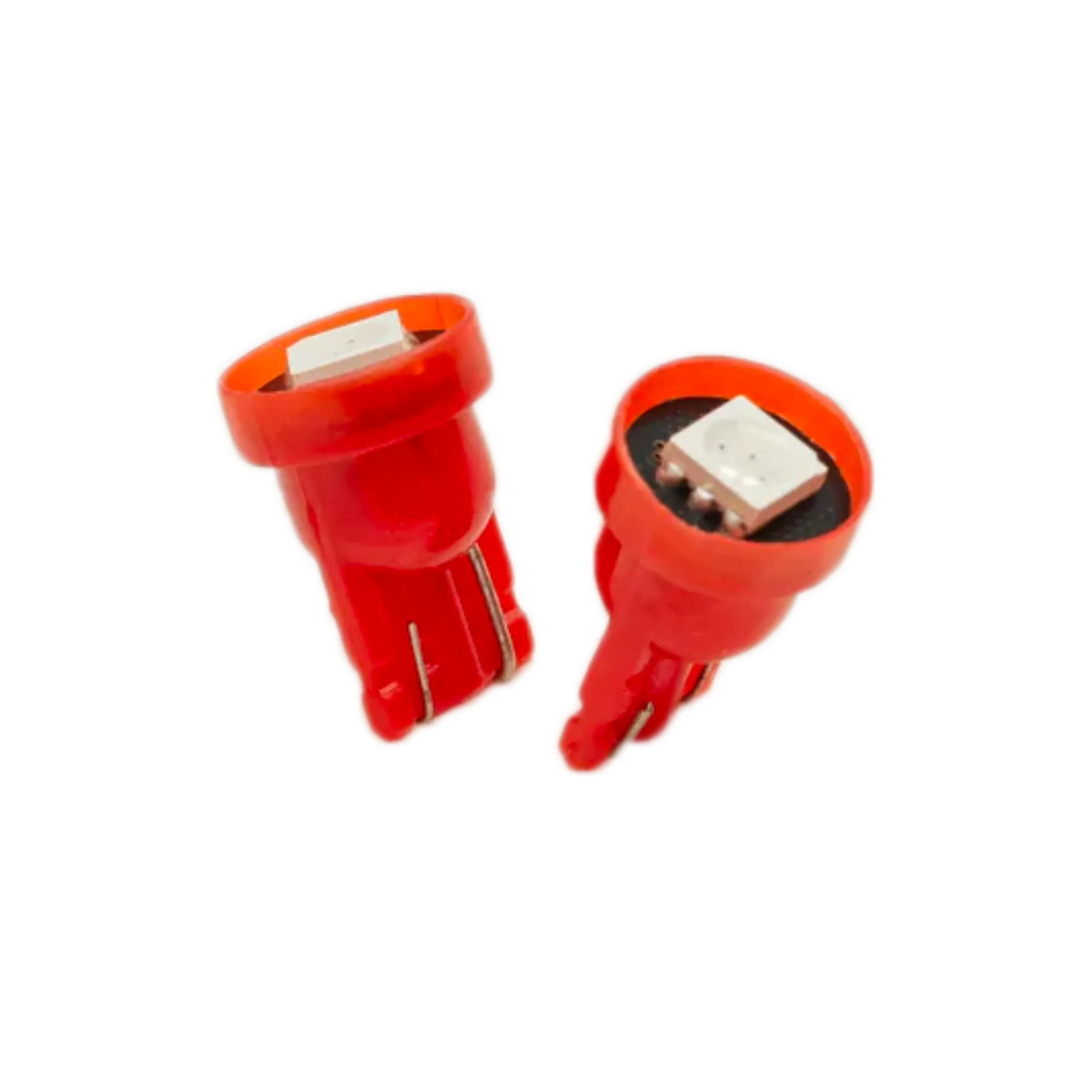 194 Red Mini LED Bulbs Long Lasting (Pair)