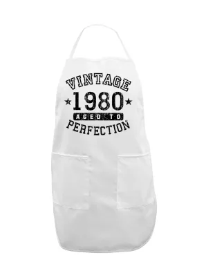 1980 - Vintage Birth Year Adult Apron Brand