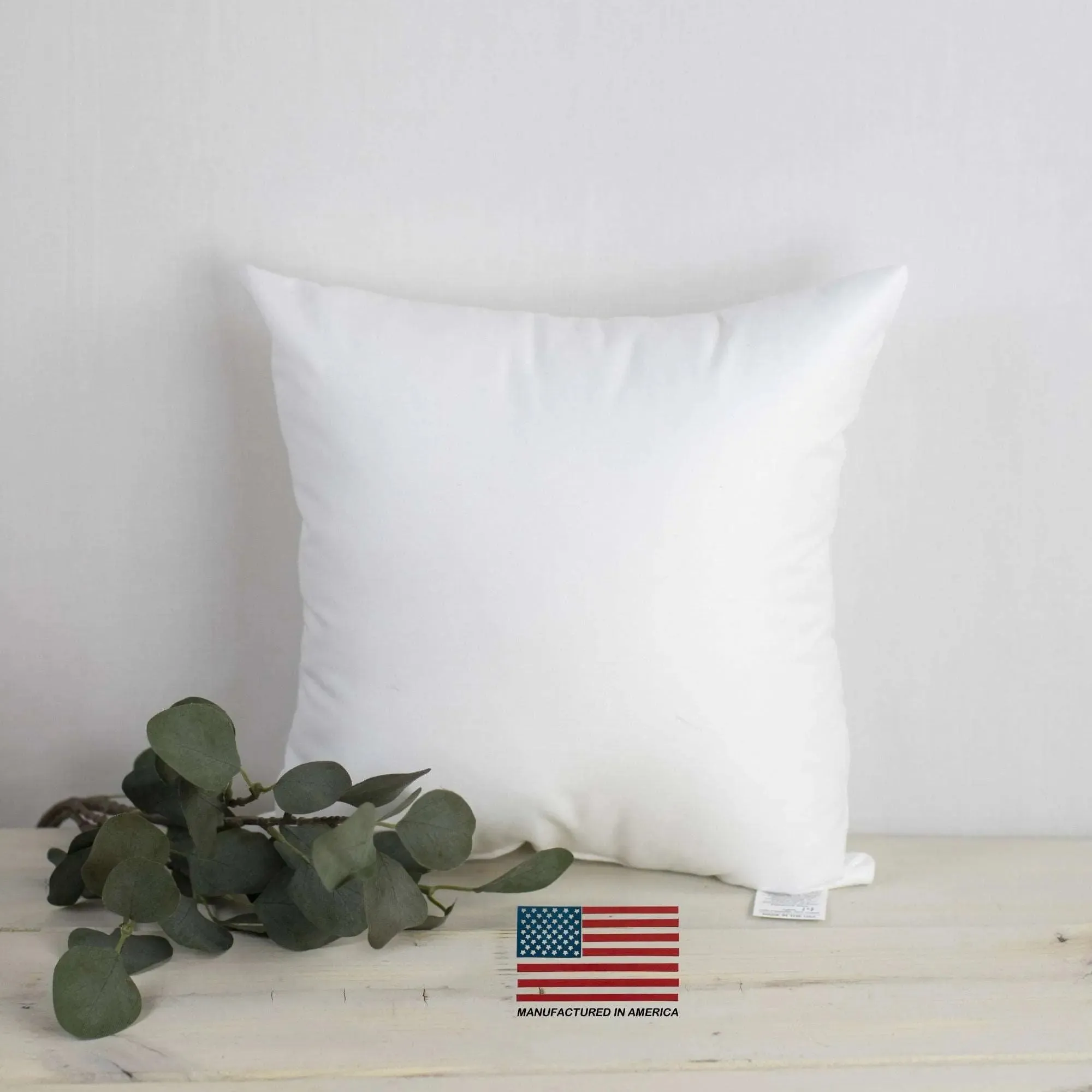 22x22 | Indoor Outdoor Hypoallergenic Polyester Pillow Insert | Quality Insert | Pillow Inners | Throw Pillow Insert | Square Pillow Inserts