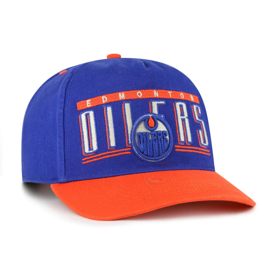 '47 Brand Men's NHL Edmonton Oilers Baseline Hitch Cap