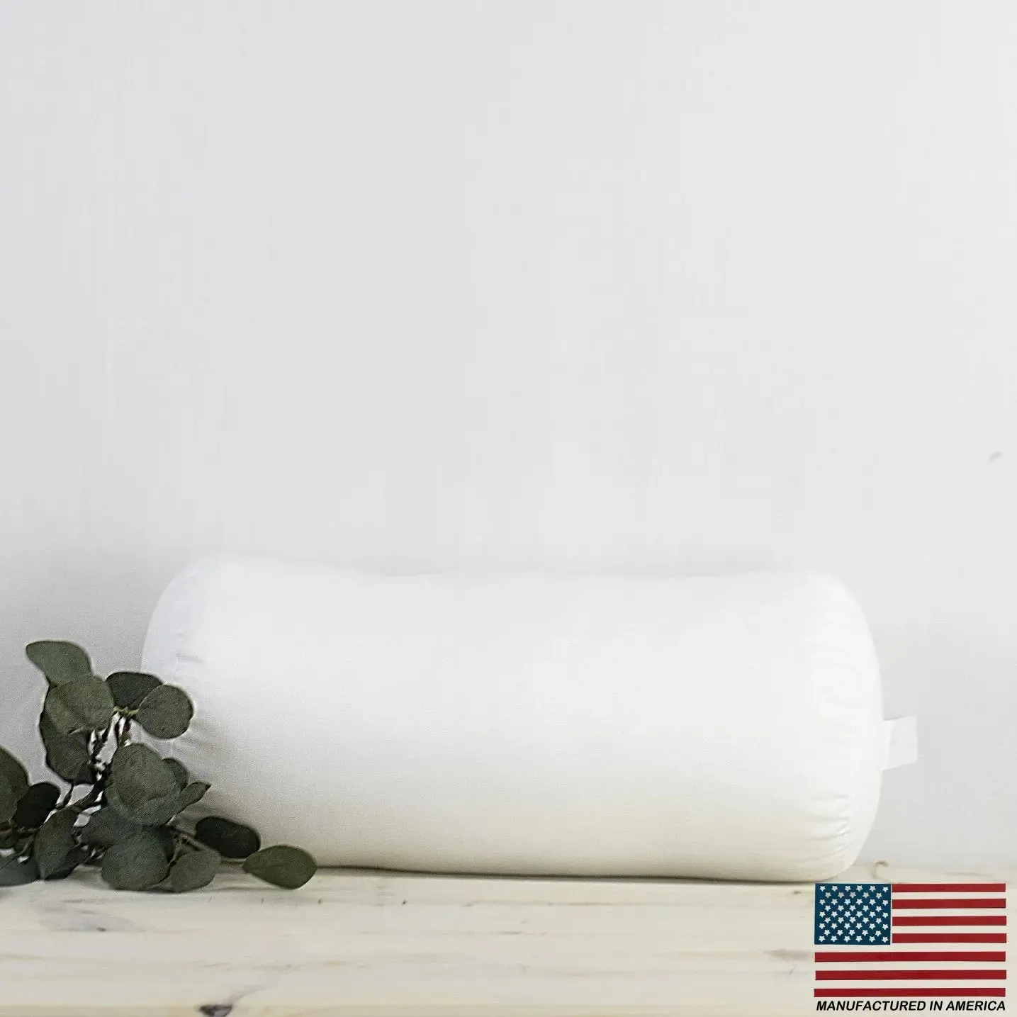 7x20 | Bolster Angel Hair Insert | Indoor Outdoor Down Alternative Hypoallergenic Pillow Insert | Quality Insert | Premium Insert