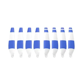 8 PCS 6030F Double Sided Colorful Low Noise Wing Propellers For DJI Mini 3 Pro, Color: White Blue