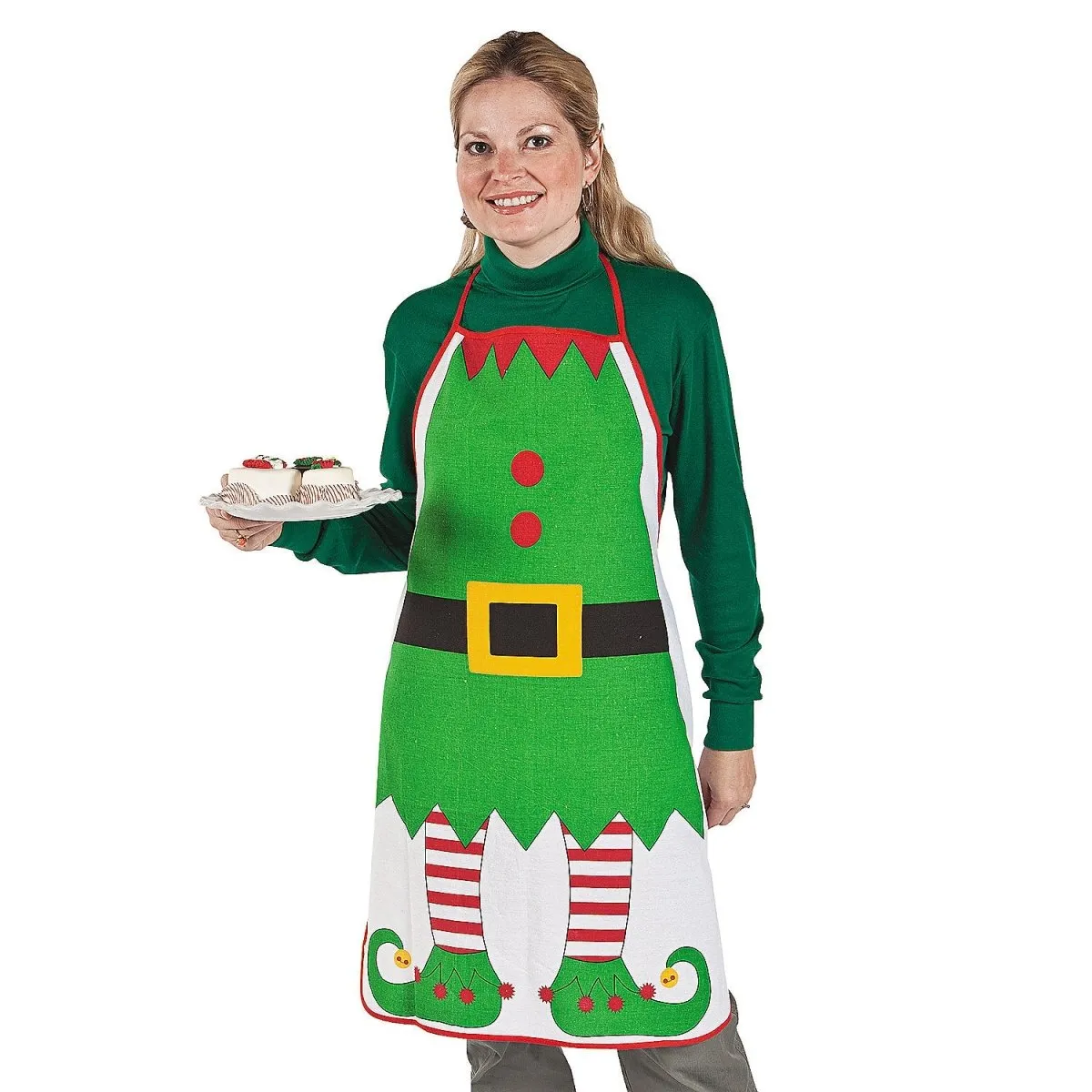 Adult Elf Apron (1ct)