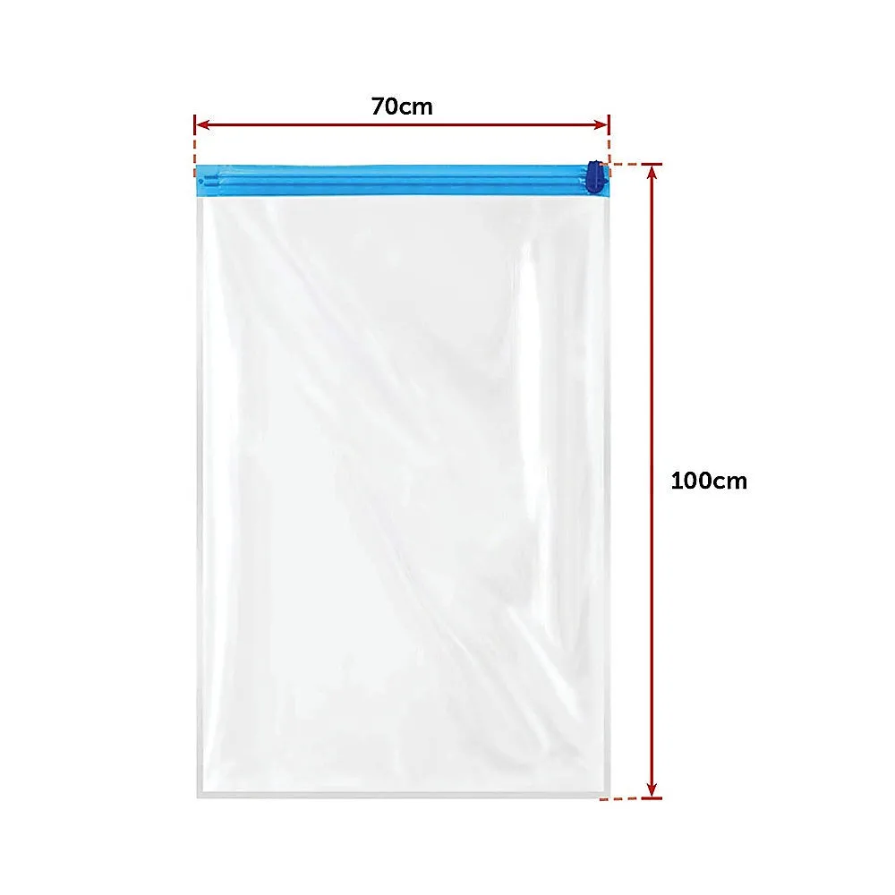 Airtight Jumbo Vacuum Storage Bags - 10 Pack, Waterproof