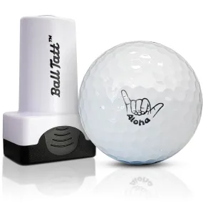 Aloha Golf Ball Stamp