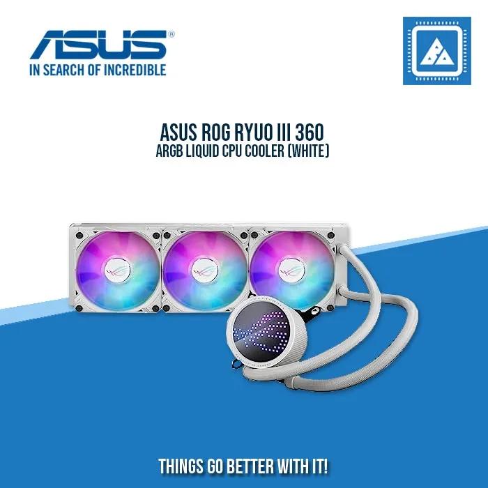 ASUS ROG RYUO III 360 ARGB LIQUID CPU COOLER