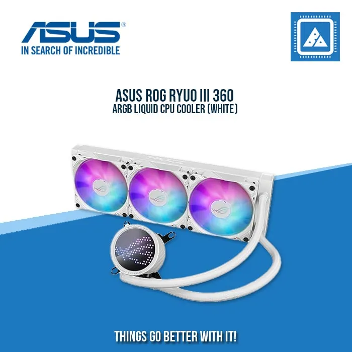 ASUS ROG RYUO III 360 ARGB LIQUID CPU COOLER