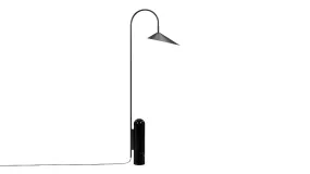 Audo - Audo Floor Lamp, Black and Marble