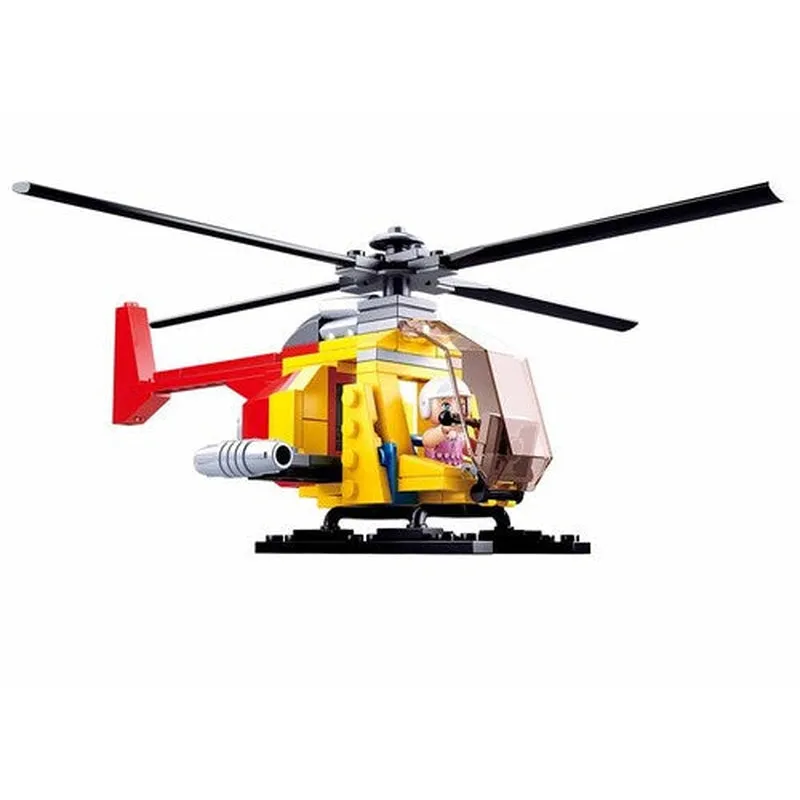 Aviation III - Helicopter Building Block Set (100 Pcs)