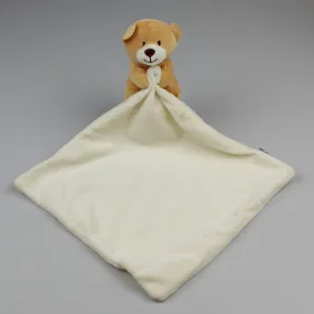 Baby Comforter - Cream with Teddy