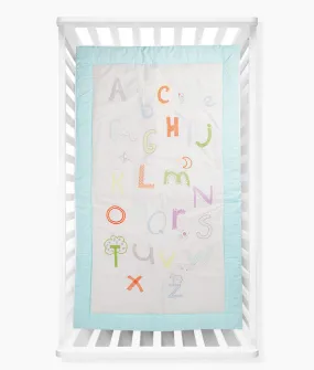 Baby Comforter Quilt – Alphabet Theme