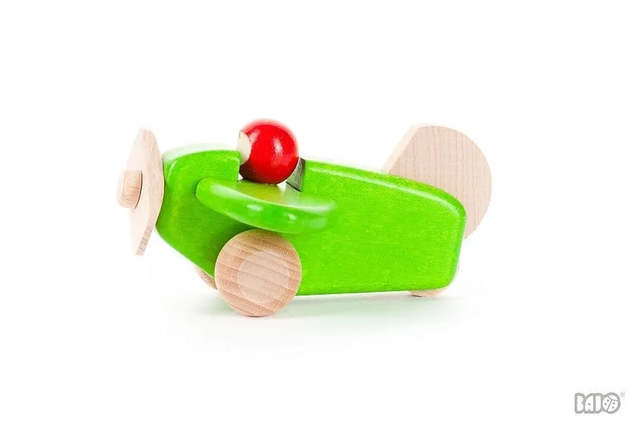 Bajo Plane with Pilot - Green BACK IN STOCK EARLY 2025