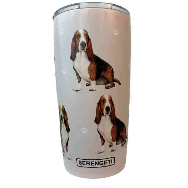 Basset Hound 20oz. Tumbler