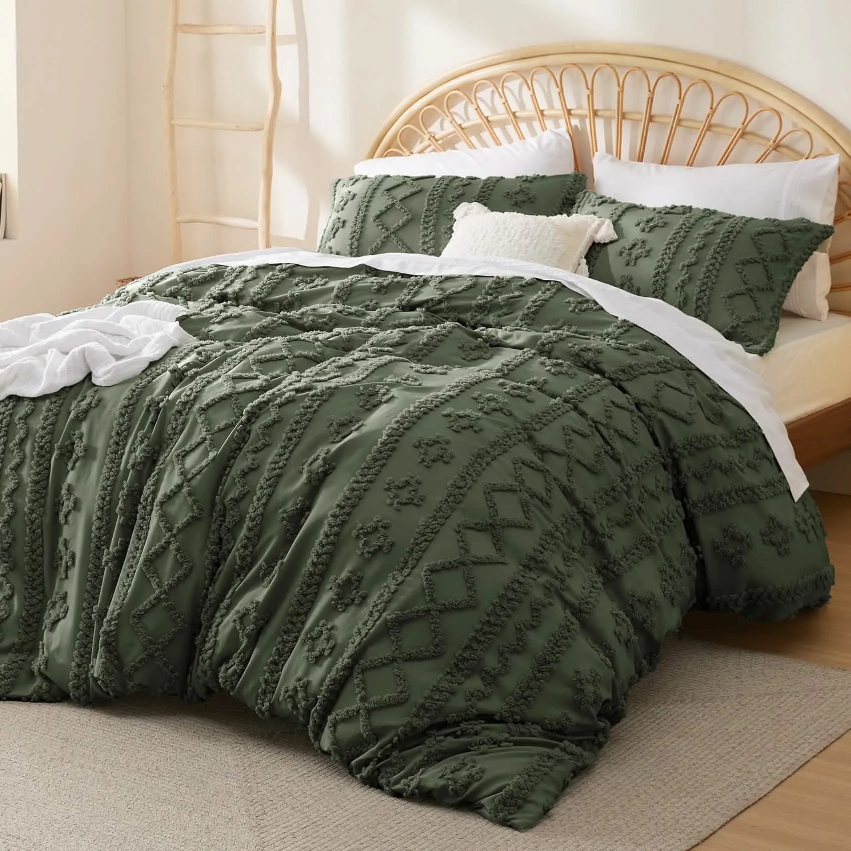 Bedsure Boho Duvet Cover Set