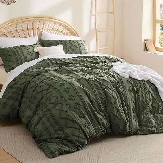 Bedsure Boho Duvet Cover Set