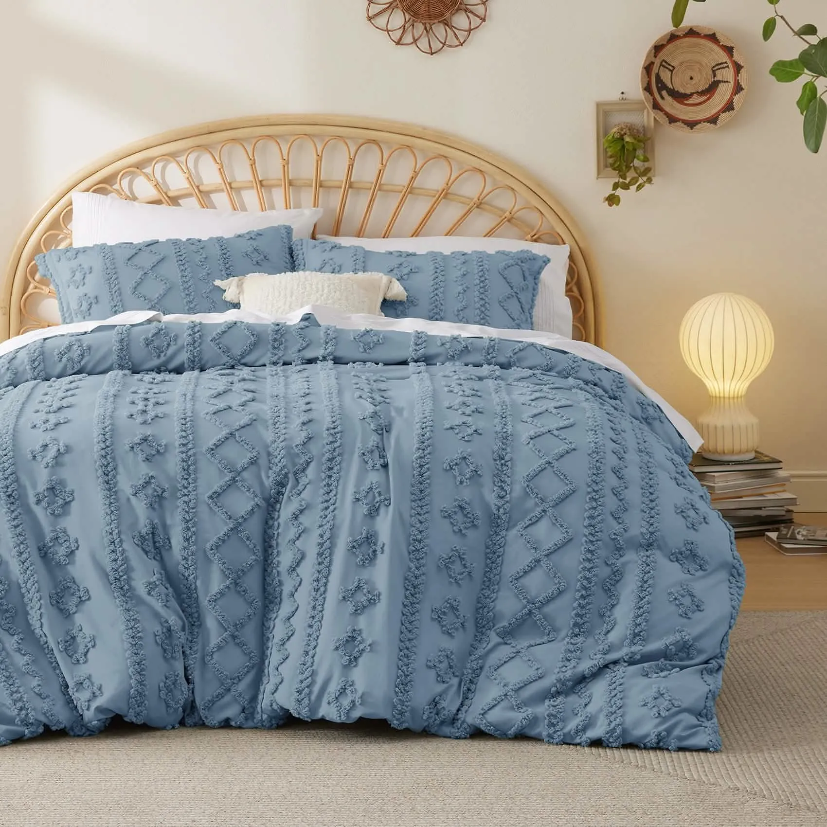 Bedsure Boho Duvet Cover Set