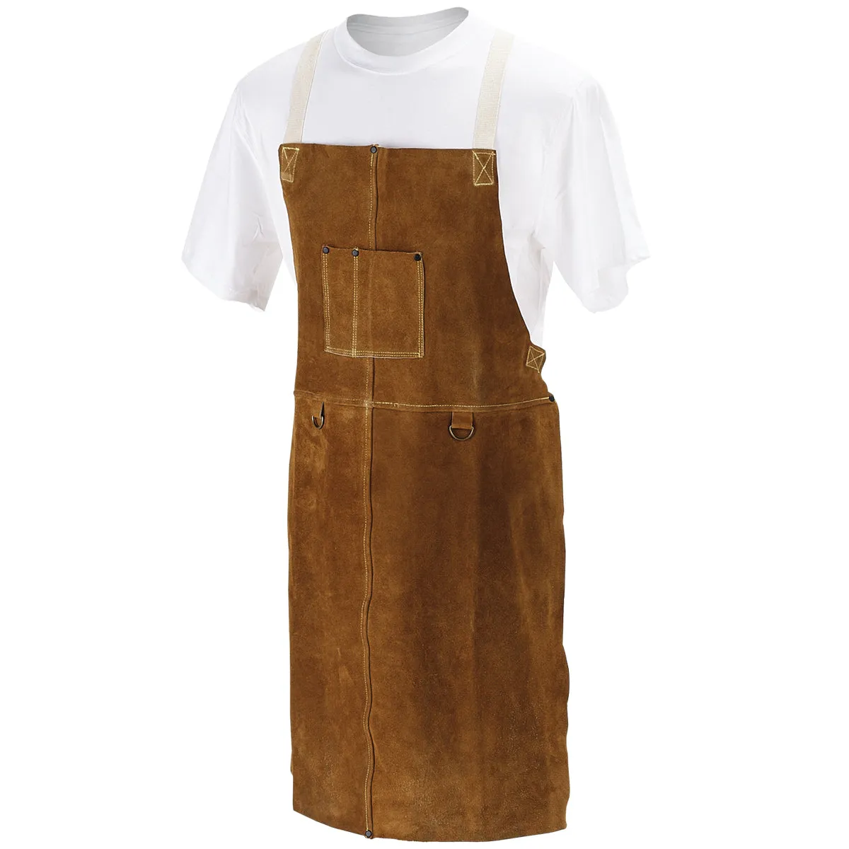 Black Stallion 36" Split Cowhide Apron - 36A