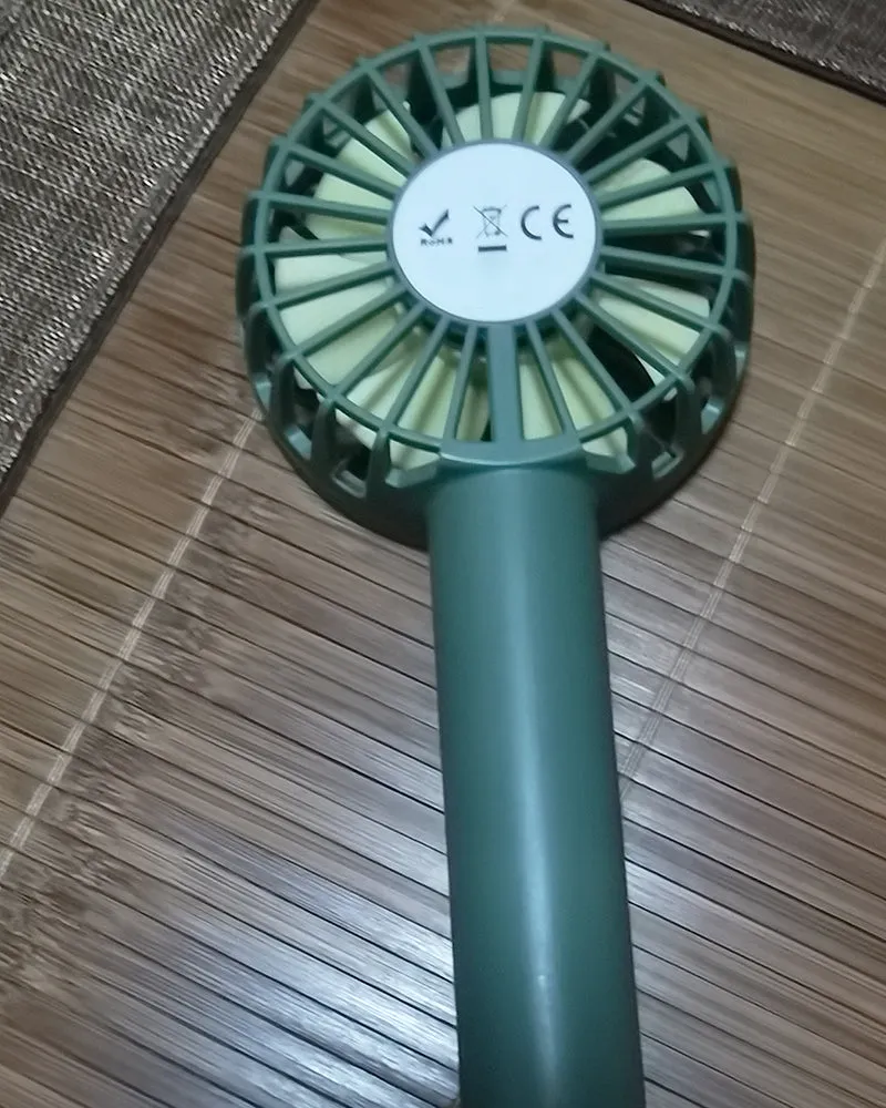 Bongtai portable electric fan with USB rechargeable operation electric fan, suitable for outdoor travel, etc.