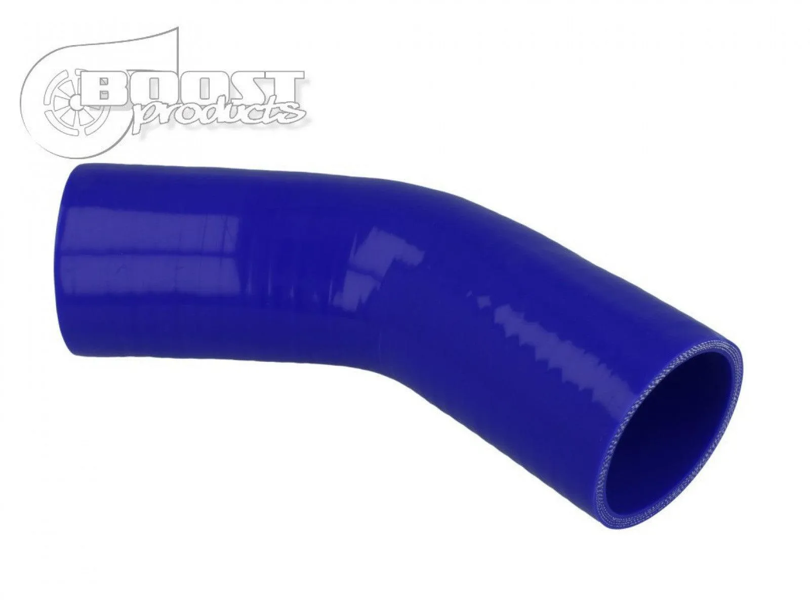 BOOST Products Silicone Elbow 45 Degrees, 22mm (7/8") ID, Blue