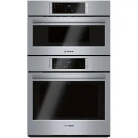 Bosch 30-inch, 6.2 cu. ft. Built-in Combination Wall Oven HBL87M53UC