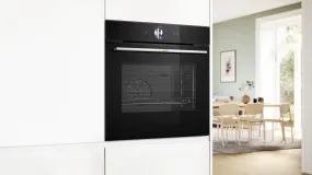 Bosch HSG7361B1 Series 8 Built-in oven with steam function 60 x 60 cm Black