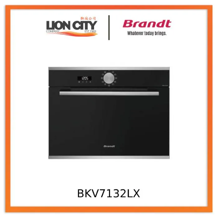 Brandt BKV7132LX 29L Built-in steam oven 45CM