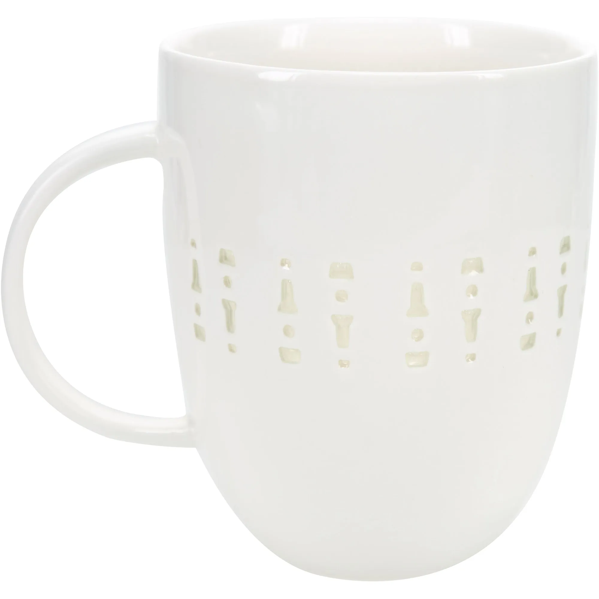 Brewed Beer 24 oz Pierced Porcelain Cup