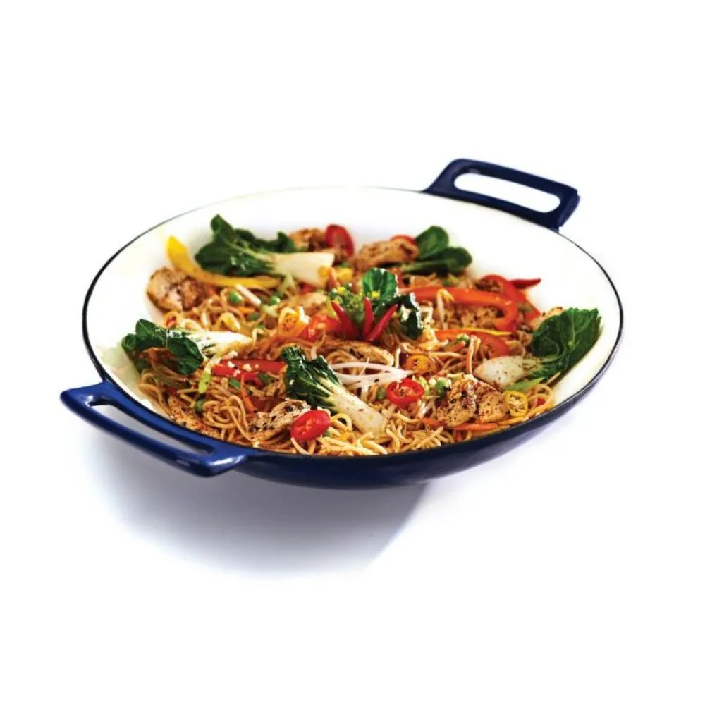 Broil King 69710 Porcelain Cast Iron Wok