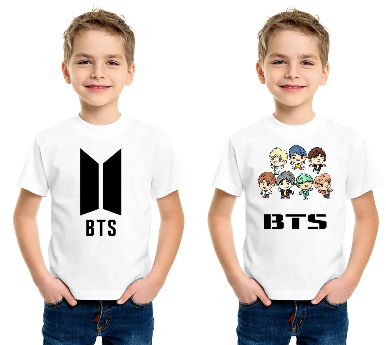 BTS T-shirt Combo for Boys and Girls