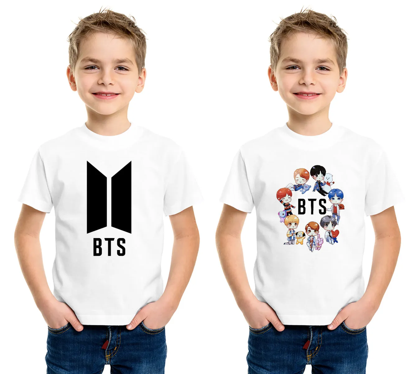 BTS T-shirt Combo for Boys and Girls