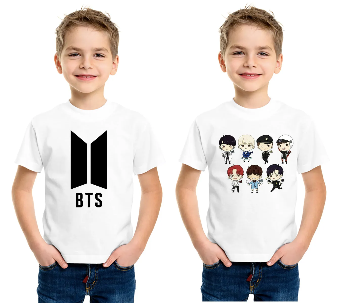 BTS T-shirt Combo for Boys and Girls