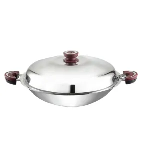 Buffalo Function Series S/S Round Wok 15 Inch (WFU238R)