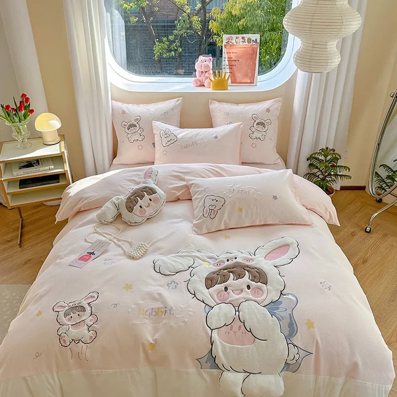 Bunny Girl Bedding