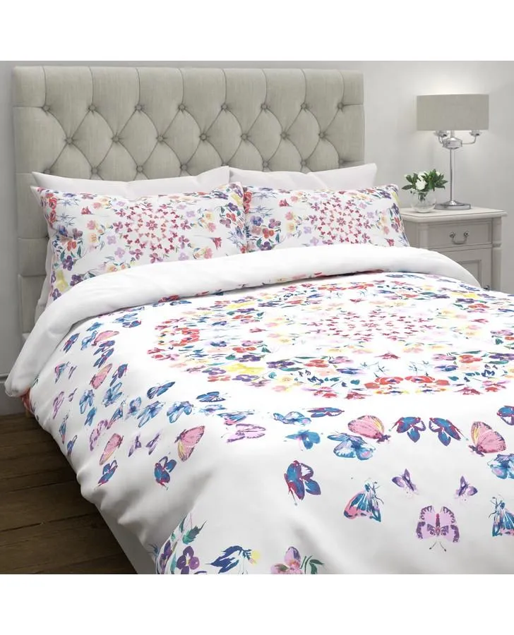 Butterfly Printed Duvet Cover Bedset