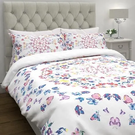 Butterfly Printed Duvet Cover Bedset