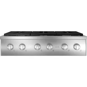 Café 36" Commercial-Style Gas Rangetop Stainless Steel - CGU366P2TS1