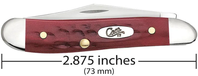 Case Pocket Worn® Corn Cob Jig Old Red Bone Peanut