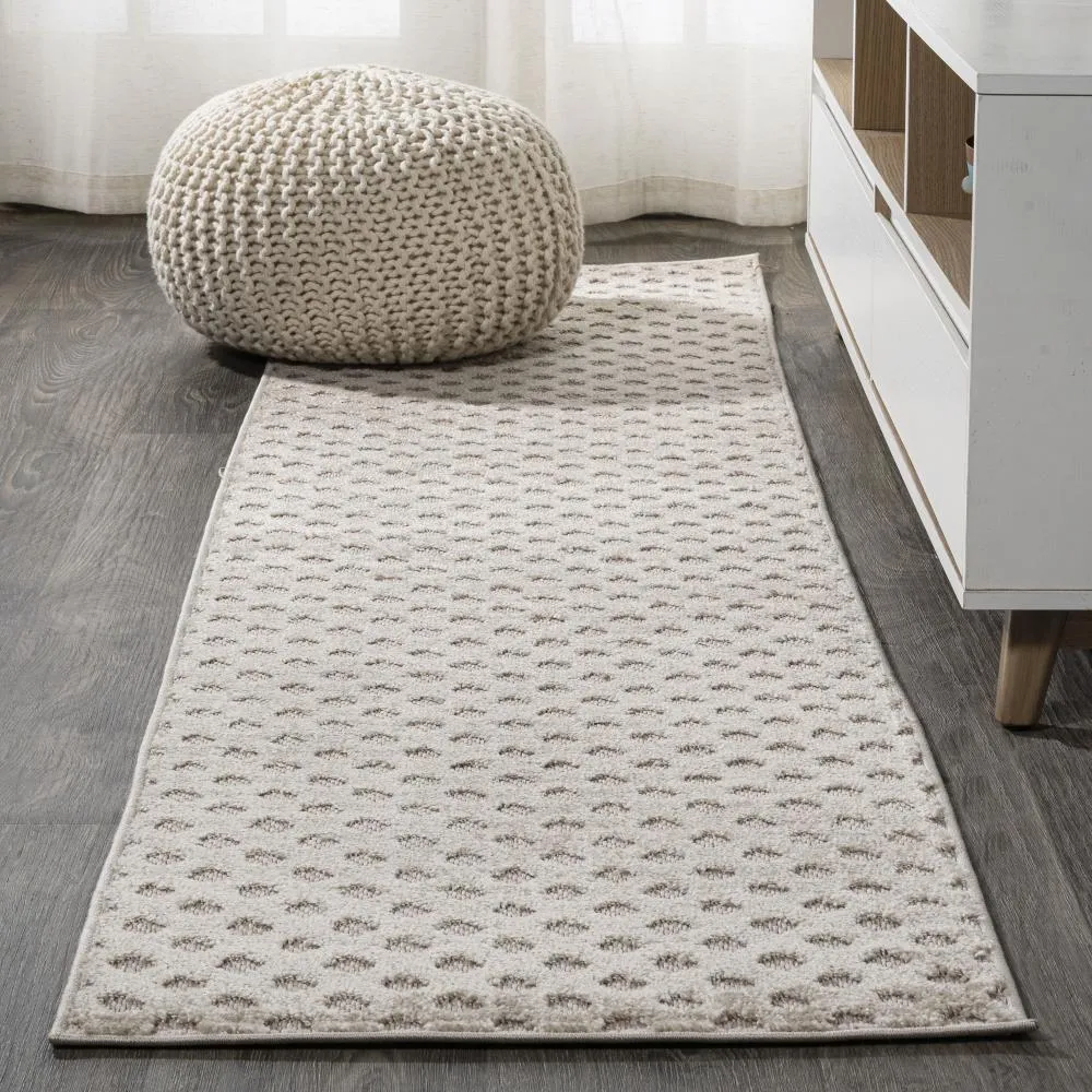 Castelo Rabat High-Low Pile Mini-Diamond Area Rug