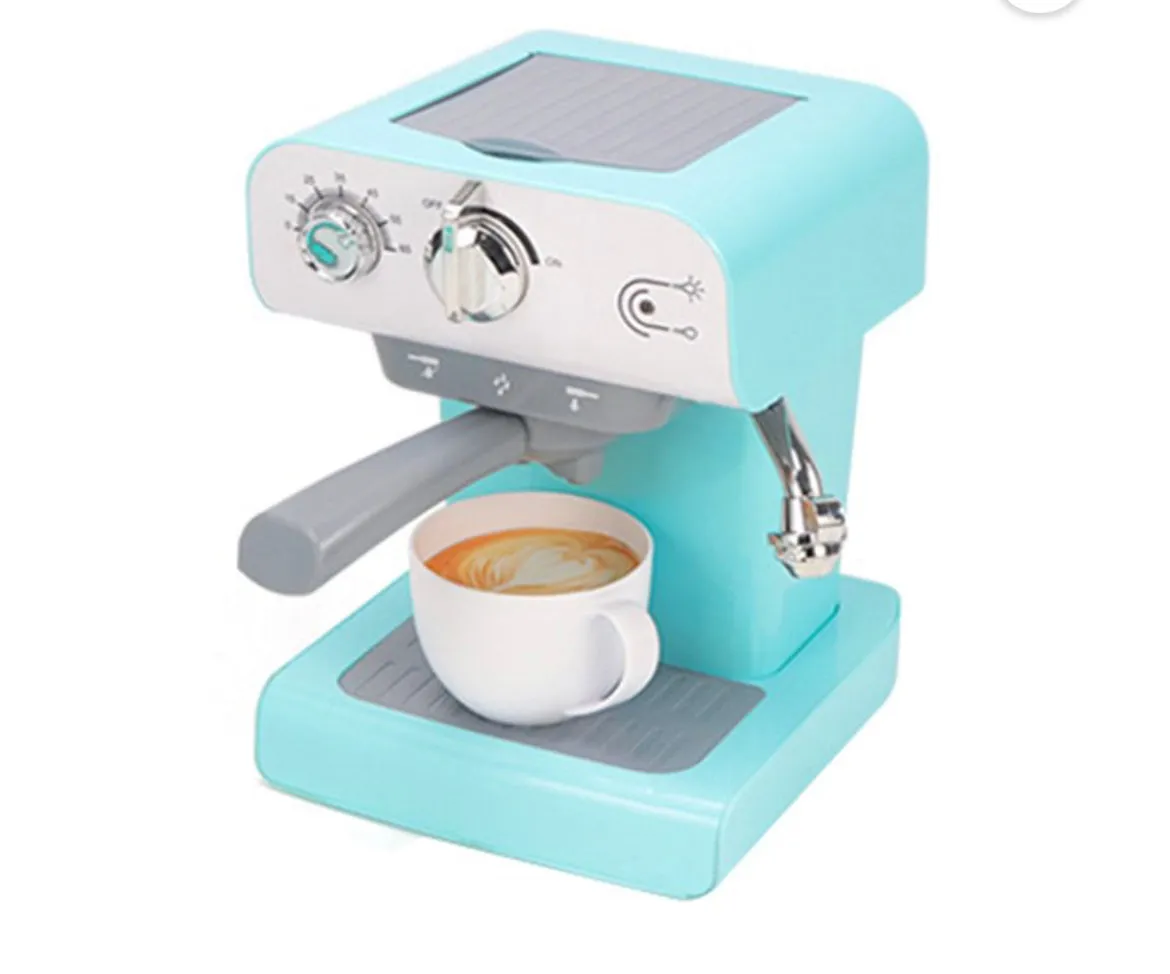 Coffee Machine Toy For Kids With Realistic Action Light And Sound