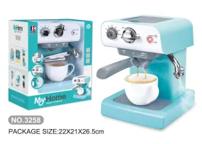 Coffee Machine Toy For Kids With Realistic Action Light And Sound