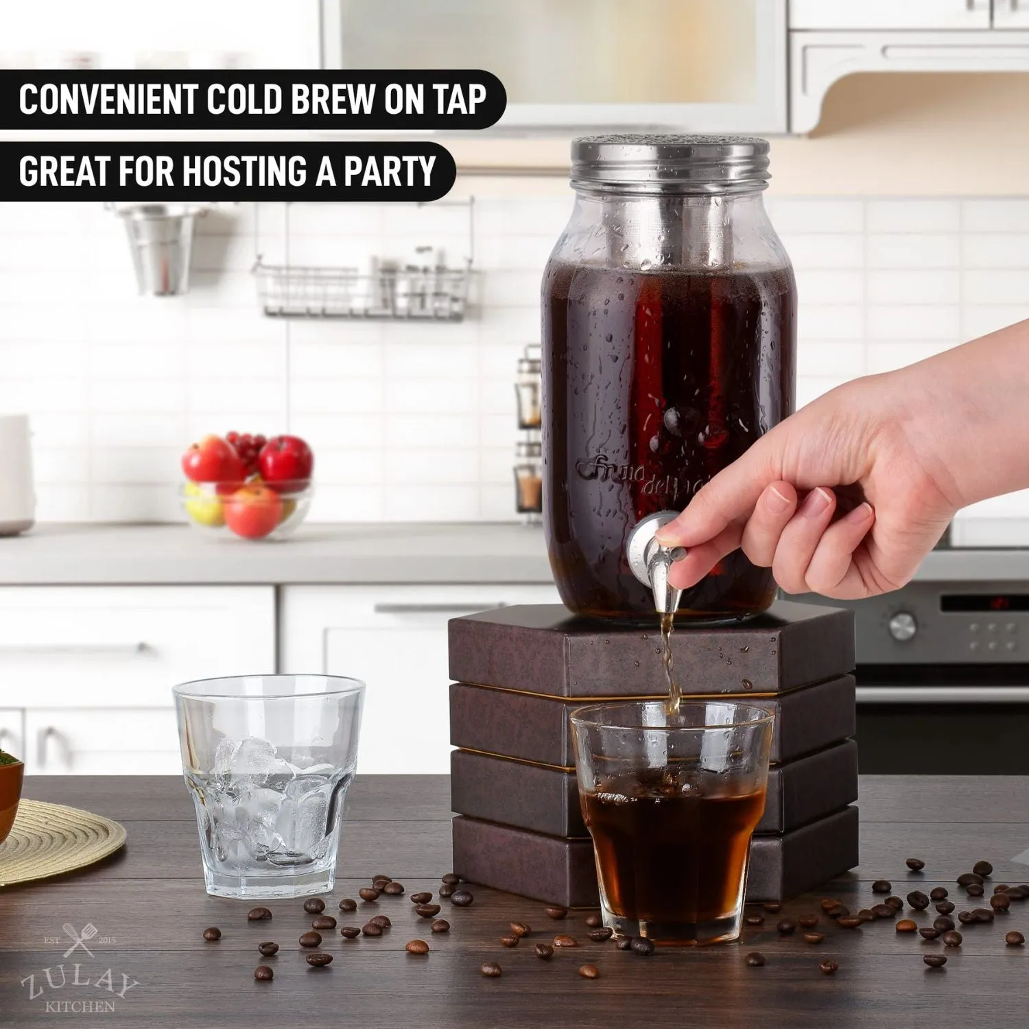 Cold Brew Coffee Maker - 1.5 Liter Cold Brew Jug