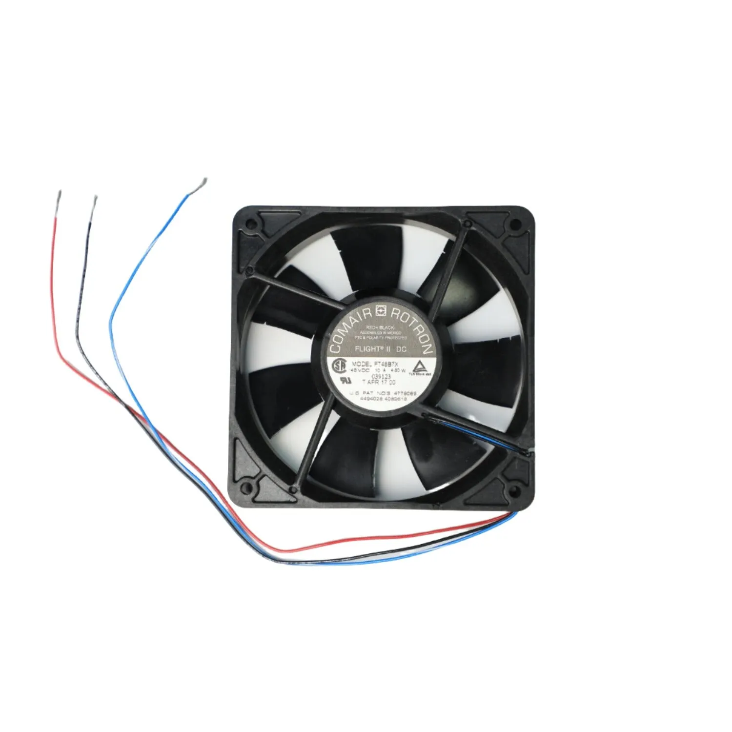 Comair Rotron 039123 FLIGHT II DC Fan, 48V-10A-4.80W