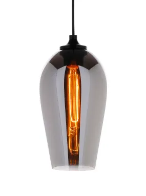 Conic Mouth-blown Glass Pendant Light