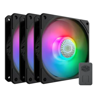 Cooler Master SICKLEFLOW 120 ARGB 3合1組附控制器 12cm Case Fan MFX-B2DN-183PA-R1