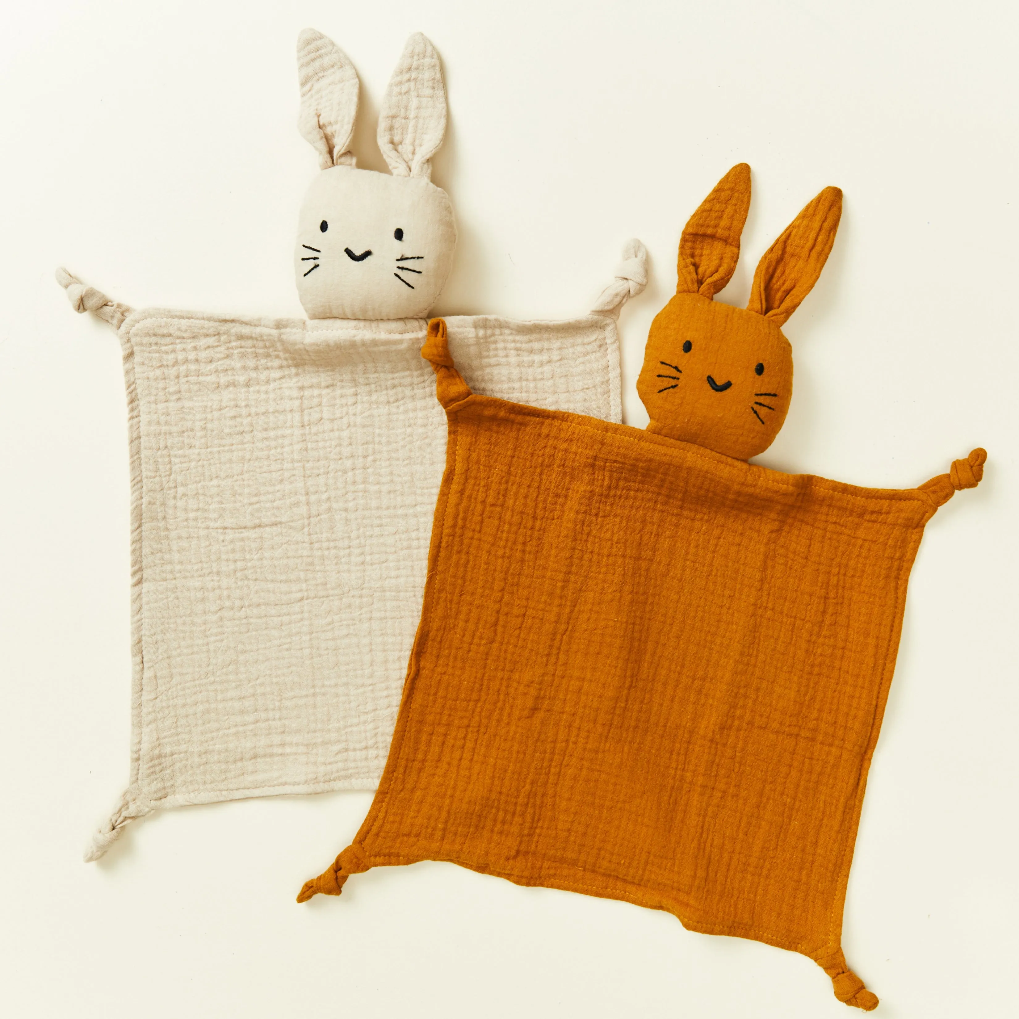 Cotton Baby Comforter Thumper The Bunny — Latte