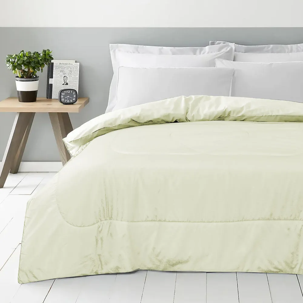 Cotton Home Roll Comforter Ivory