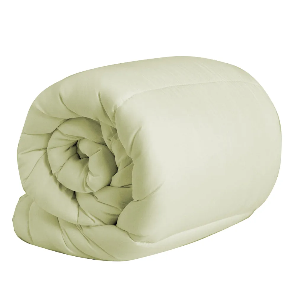 Cotton Home Roll Comforter Ivory