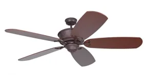 Craftmade DCRT70AG - 70 Inch Ceiling Fan w/DC Motor, Blade Options Aged Bronze Textured