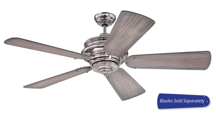 Craftmade TS52PLN - 52 Inch Ceiling Fan, Blade Options Polished Nickel